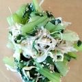 にょりんいこ's cooksnap of when they made 節約おつまみ☺チンゲン菜＆モヤシナムル.
