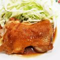 てらさわん's cooksnap of when they made 10分でチキンのニンニクバター醤油煮.