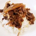 まどぷん's cooksnap of when they made 作り置き◎牛丼・肉うどん用 牛バラ煮込み.