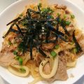 ☆ドキンちゃん☆”'s cooksnap of when they made 汁なし肉うどん.
