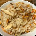 ちゃーりーWKY's cooksnap of when they made 五目炊き込みご飯.