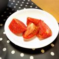 toshi♫'s cooksnap of when they made トマトに砂糖を！.