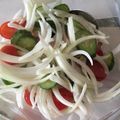 クックノンパパ's cooksnap of when they made ウクライナの味？トマトときゅうりのサラダ.