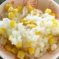 nonpy96's cooksnap of when they made とうもろこしごはん.