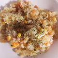 うさぽんぽん♪'s cooksnap of when they made 炊飯器で簡単！エビピラフ.