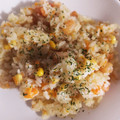 うさぽんぽん♪'s cooksnap of when they made 炊飯器で簡単！エビピラフ.