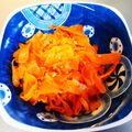 nao717416's cooksnap of when they made マヨ炒めでコク旨〜♪にんじん明太シリシリ.