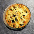 三毛猫調理愛好家☆★'s cooksnap of when they made 簡単な生地なし舞茸とほうれん草のキッシュ.