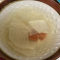 きーきりん's cooksnap of when they made 梅流しの大根汁.