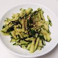 みさう's cooksnap of when they made 塩昆布が決めて！千切りキュウリのナムル.