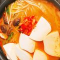 妃姑。's cooksnap of when they made 我が家の☆豚キムチ鍋.