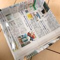 myanwoo's cooksnap of when they made 新聞紙の型でちぎりパン.