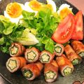 ☆ス～☺アオ☆'s cooksnap of when they made オクラの肉巻き.