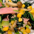 プリンミックス's cooksnap of when they made *簡単☆ほうれん草とベーコンのソテー♪.