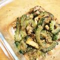 ごちねこ's cooksnap of when they made 苦くない♪ゴーヤと油揚げの甘味噌炒め.