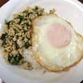 小虹〜☆'s cooksnap of when they made ガパオライス♡タイの屋台飯.
