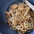 ***ゆう***'s cooksnap of when they made レンコンとゴボウのきんぴら☆.