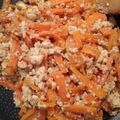 みこひろママ's cooksnap of when they made にんじんのゴマ味噌炒り豆腐.