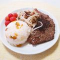 ぱふ's cooksnap of when they made 簡単！福神漬け入りバターライス♡.