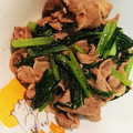 クックかあたん's cooksnap of when they made 簡単美味しい♪豚肉と小松菜のダシ炒め.