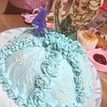 ちか☻♡'s cooksnap of when they made エルサ♡ドールケーキ…♩.