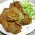 ツマミホ's cooksnap of when they made 簡単！豚の生姜焼き♪定食の定番です.