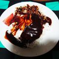 もものkitchen's cooksnap of when they made ♫カフェ風ランチロコモコ❤ハンバーグ丼♫.