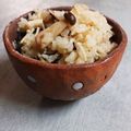 こつぶっち's cooksnap of when they made 鶏きのこ＆ひじきの炊き込みご飯.
