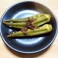 もずω's cooksnap of when they made 万能常備菜♡おくらの柚子胡椒お浸し.