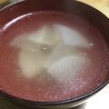 北京パンダ's cooksnap of when they made 鶏ひき肉と大根のスープ♡.