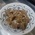 けーぴぃ＊'s cooksnap of when they made 竹輪と蒟蒻の甘辛煮.