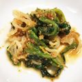 おこー's cooksnap of when they made ✿ほうれん草の胡麻ラー油和え✿.
