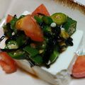 いなみよょよん's cooksnap of when they made トマトおくら冷奴【夏の薬膳】.