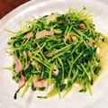 ちゃちゃまる26's cooksnap of when they made 豆苗とベーコンのペペロン炒め.