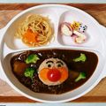 ☆ひなたmama☆'s cooksnap of when they made ☆幼児食☆２歳バースデー 誕生日プレート.