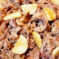 Mariyuyuki's cooksnap of when they made 山芋と牛肉のスタミナ炒め.
