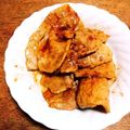 食器洗いスポンジ's cooksnap of when they made 漬け込み不要！お肉やわらか豚肉生姜焼き.