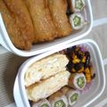 あんぱんまん☆あっこ's cooksnap of when they made リサイクル料理でお弁当(ひじき入りごはんのおいなりさん).