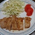 ごんべい君's cooksnap of when they made 豚生姜焼きが驚くほど柔らかい！.