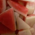 カクヨ's cooksnap of when they made スイカの皮でお漬物.