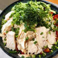 ちっち123's cooksnap of when they made 蒸し鶏とトマトの胡麻だれそうめん.