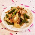 Richland☆Y's cooksnap of when they made 豚肉とにんにくの芽のピリ辛炒め.
