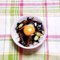 カレンガール's cooksnap of when they made 超簡単ねこまんま★鉄分補給のひじき丼.