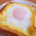 sweet_rose's cooksnap of when they made ☆簡単美味しい☆目玉焼きトースト.