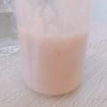 低脂質にこだわりたい's cooksnap of when they made ふんわり♪桃の豆乳シェイク.
