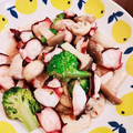 子持ちKONBU's cooksnap of when they made タコとエリンギのガーリックバター炒め.