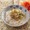 Satoco❋'s cooksnap of when they made 焼きナスのだし茶漬け♥.