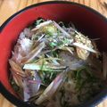 SF3's cooksnap of when they made お刺身で簡単 アジ丼.
