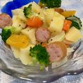 ☆さぶ☆☆'s cooksnap of when they made ＊時間差レンチン♪ホットサラダ＊.