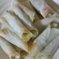 ファニちゃん's cooksnap of when they made 餃子の皮でアスパラチーズ巻き.